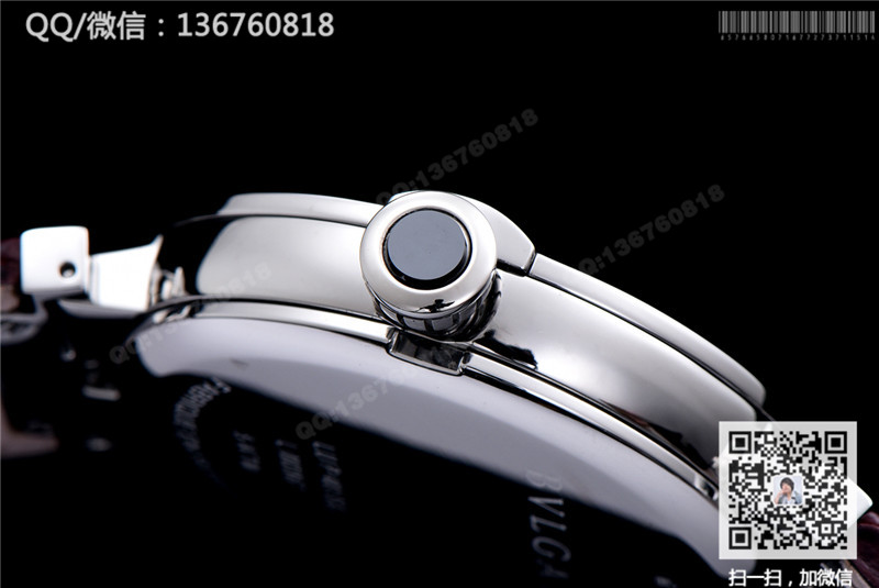 宝格丽LVCEA系列102411 LU40C6SLD 男士自动机械腕表